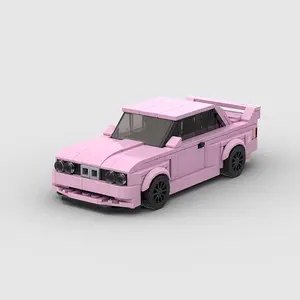 435PCS E30M3 DTM MOC(compatible with mainstream brands)Speed Champions Racing Car Sports Model Garage Sets Building Blocks Famous Racers City Vehicle Technique DIY Bricks Toys (M10423)