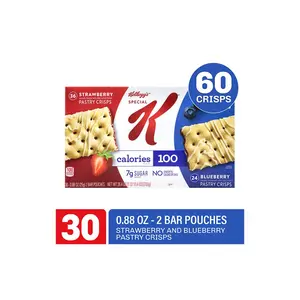 SPECIAL K Pastry Crisps Variety Pack, 60 Count
