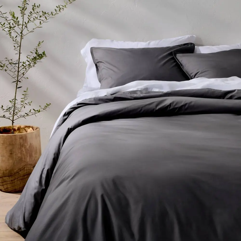 King Cotton Percale Duvet Set - Casaluna King Cotton Percale Duvet Set - Casaluna