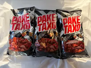 3 Large Pake Taxo Dark Chips - 208gr