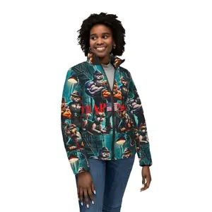 Women's Puffer Coat for Casual and Special Occasions - Trap Stars - Womenswear, Tops Long Sleeve Lady Vests