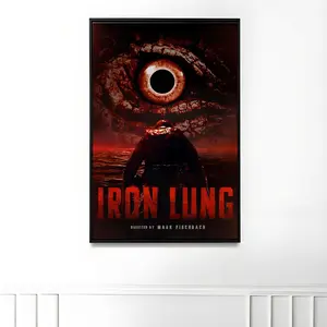 Iron Lung Movie Poster, Vintage Horror Film Wall Art, Gift for Fans