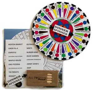 Dinner Spinner Restaurant DIY Craft | Out to Eat Activity | Dinner Decider