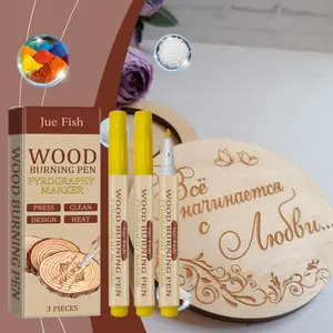 Woodworking Burning Pen, Wood Stamping Marker, DIY Design Tool, Handmade Art Supplies, Handmade Crafts, Perfect Gift for Craft Enthusiasts, Woodworking Tools