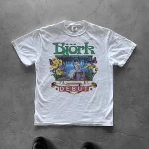 Bjork | Icelandic | Electronic Queen | Bjork Fanart | 90s Alternative | Vintage | Classic 90s | Bjork Vintage tee | gift