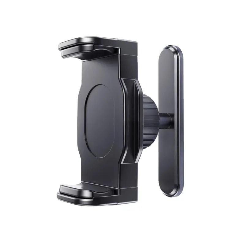 Portable Magnetic Cellphone Mount with Magnetic Phone Grip - Metal Surface-Attachable Base, 360° Rotation, 4-6.7" Fit, Wide Compatibility, Gym & Outdoor Sports Accessory