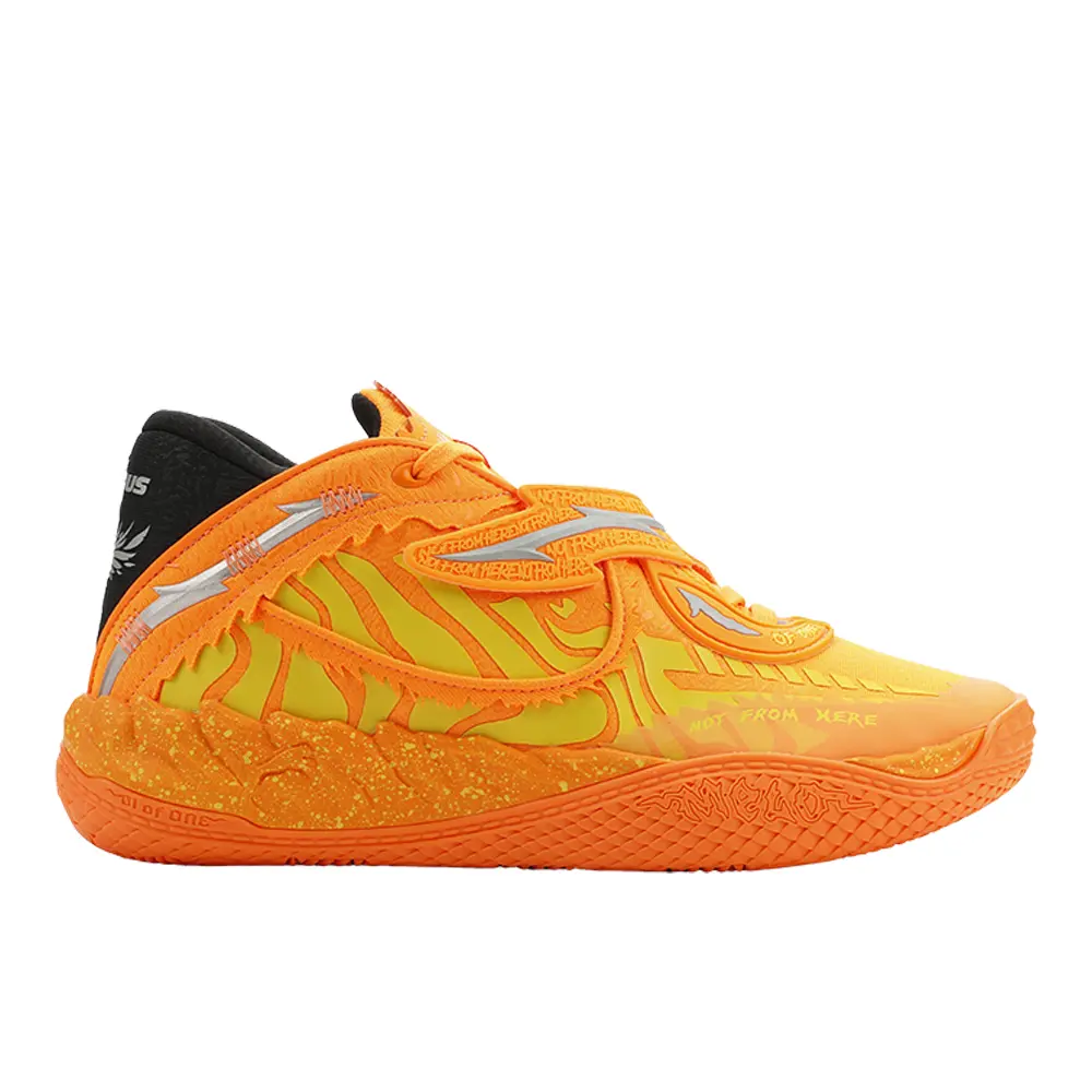 PUMA Mens X Fast & Furious Mb.05 La Lace Up Basketball Sneakers Shoes - Orange