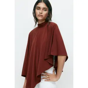 H&M Asymmetric cape top