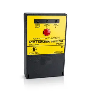 EDTM AE3600 Single Pane Low-E Coating Detector – Non-Contact Compact Tool for Identification of Low-E Coatings, Made in USA
