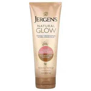 Jergens Natural Glow, Daily Moisturizer, Medium to Deep Skin Tones, 7.5 fl oz (221 ml)