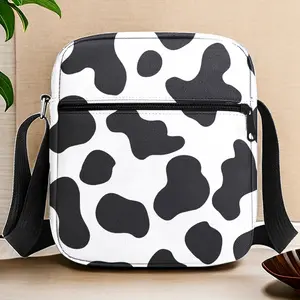 Small Crossbody Bag Women's Plaid with Adjustable Shoulder Strap, European & American Color Matching Multifunctional Zipper, Suitable for Going Out