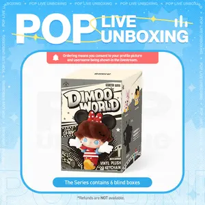 [LIVE UNBOXING] DIMOO WORLD × DISNEY Series-Vinyl Plush Keychain Blind Box