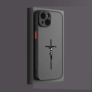 Verse of The Christian Bible Jesus Phone Case for IPhone 16 15 14 13 12 11 Pro Max Luxury Shockproof Protection Smartphone Cover for iPhone 13 Case