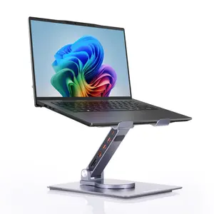 Griffin The Rotator Laptop Stand with Built-in 6-in-1 USB-C Hub