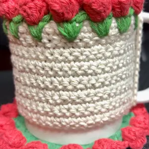 Tulip Mug Cozy w coaster