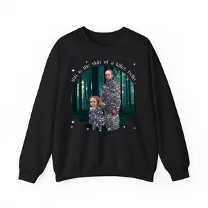 Robert Pattinson and Renesmee Sweatshirt - This Is The Skin Of A Killer Bella Shirt - Robert Pattinson - Edward Cullen Meme - Movie Merch