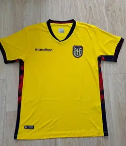 Personalized Ecuador Soccer Jersey Full Set World Cup 2026, Custom Name Number Logo National Soccer Jersey M