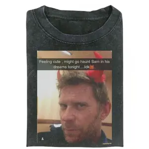 Mark Pellegrin Supernatural TV So Cute T-Shirt, Funny Supernatural Shirt, Gift for Men, Gift for Women, Crew Neck T-shirt, Trending T-shirt