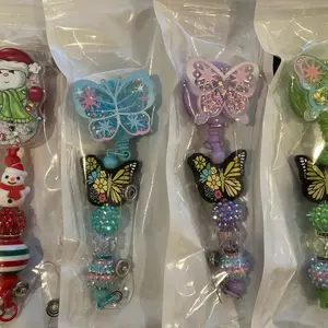 Snow Man/ Butterfly Badge Reels