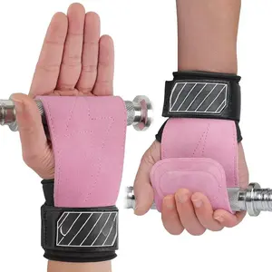 Wrist Straps for Weightlifting, Workout Wrist Wraps with Dual-Layer Oxford Leather, Enhanced Grip for Optimal Hand and Wrist Protection, Gym Lifting Straps for Deadlift and Powerlifting