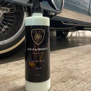 GLAD Car Care Clean & Protect Interior Cleaner with UV Protection for Vehicle Interior