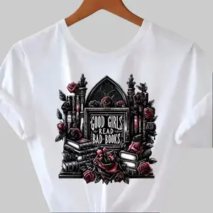 Dark Academia Book Lover Casual Cotton T-Shirt