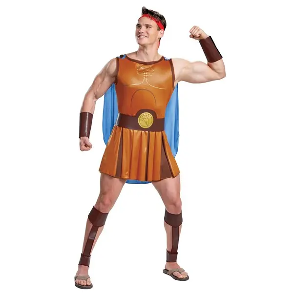 Disney Adult Hercules Costume, Clothes, Straps