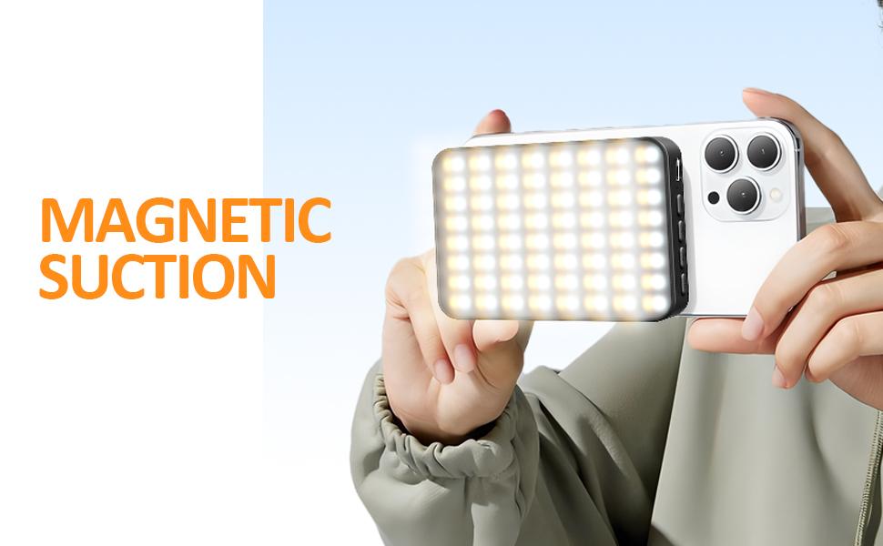 Content Creator Essential! Clip-On LED Selfie Light, 360° Adjustable Phone Light For Video Recording & Live Streaming