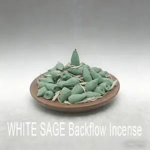 51/151 Sage Incense Sticks, Scented Aromatherapy Cone Incense with Dragon Blood Scent, Ideal for Yoga, Meditation, Spa, Home Decor, Calming Home Fragrance