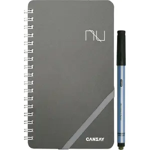 Memo Size (4 x 7 inch) International Edition NASH04US08 White Notebook - Dry Erase Notebook - Dry Erase Mini Size  - Environmentally  Notebook