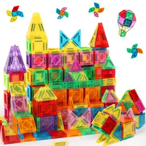 Mini Magnetic Building Blocks Toy Set, Magnetic Building Tiles, Portable Travel Toys, Creative Construction Kit, Perfect Birthday Gift, Fun Learning Activity, 3+ Years