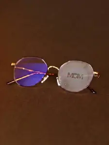Gentle Mother Artistic Decorative Glasses, I Heart U Limited Edition, Lightweight Round Frame, Unisex Fashion Accessory, Perfect Gift
