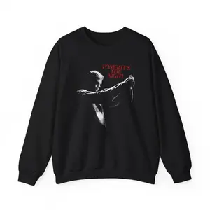 Bold DEXXTER TONIGHT'S THE NIGHT Sweater for Fans of Dark Humor
