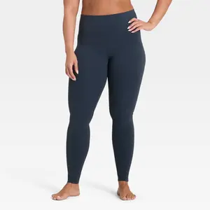 Women's Everyday Soft Ultra High-Rise Leggings - All In Motion Navy Blue S Long