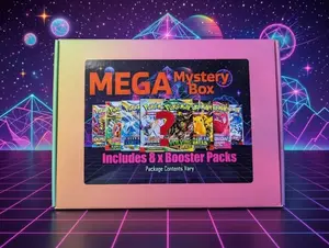 Mega Alpha Collectables Mystery Box 8 Boosters (English Only)