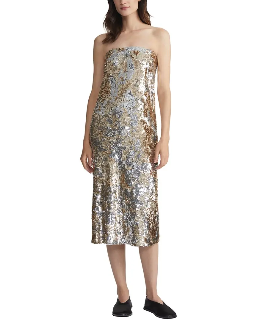 Lafayette 148 New York Strapless Midi Dress