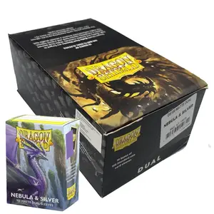 Dragon Shield: Matte Dual - Nebula & Silver [Sleeve Display]