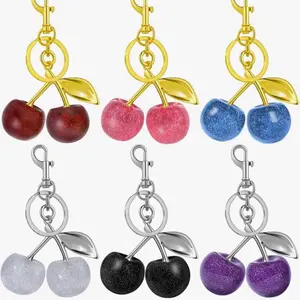 Cherry Keychain Charm