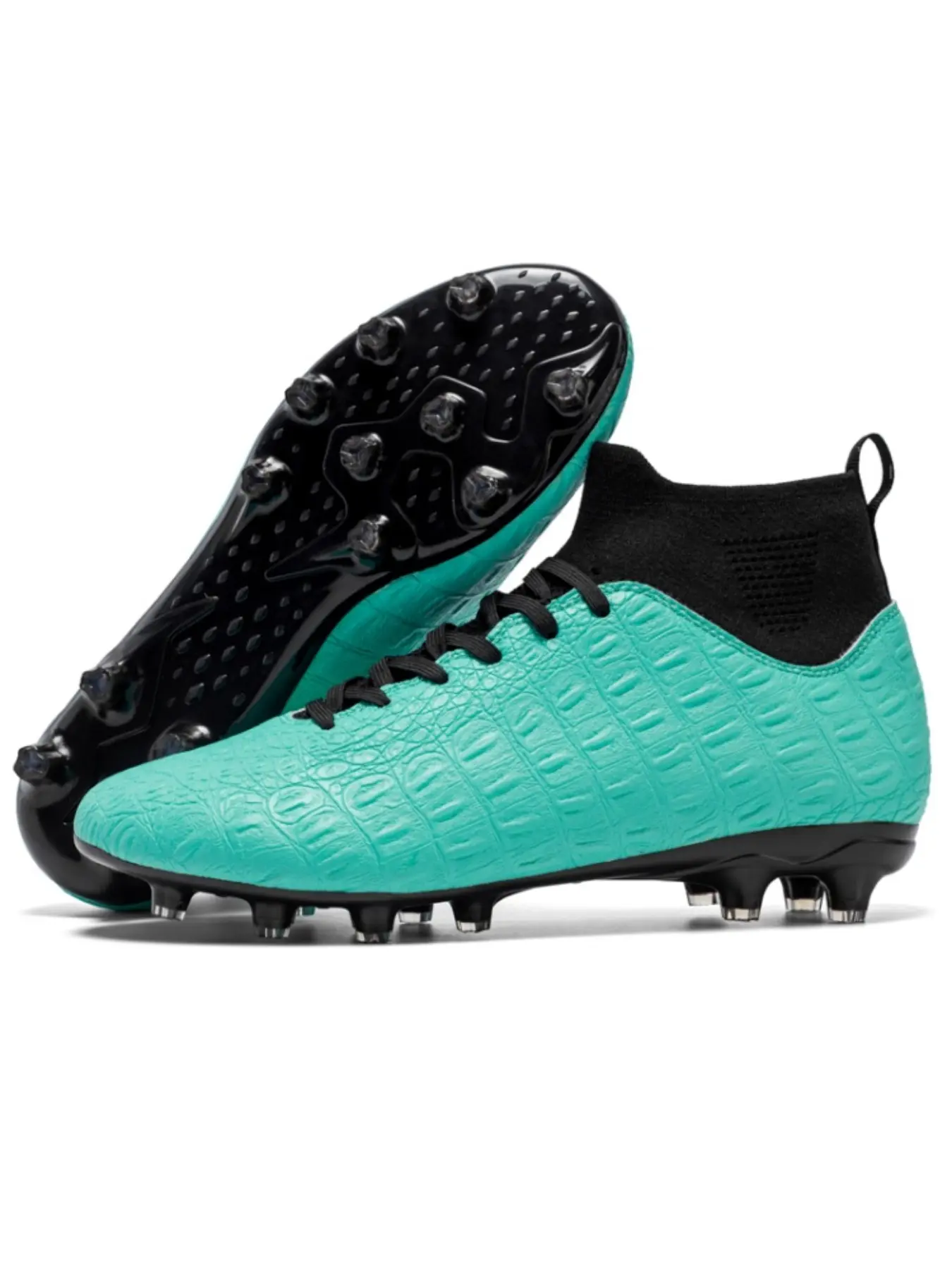 Unisex High-End Seamless Soccer Shoes, Football Shoes, Football Boots, Anti-Slip Durable Outdoor Grass Cleats, Superior Grip and Support, Stylish and Premium