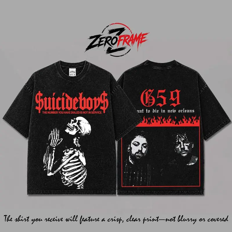 Retro Grey Day 2026 Tour Black Washed Shirt Ver 2, Vintage G59 Graphic T-Shirt, G59 Design Streetwear Tee, Underground Rap Hip Hop Graphic Shirt, Concert Tour Merch Aesthetic, Heavyweight Cotton Unisex Tee, Gift For Music Fans