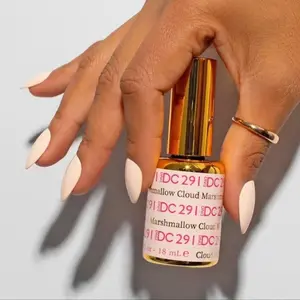 DND DC Marshmallow Cloud 291 Gel and Lacquer Duo nail care nail art