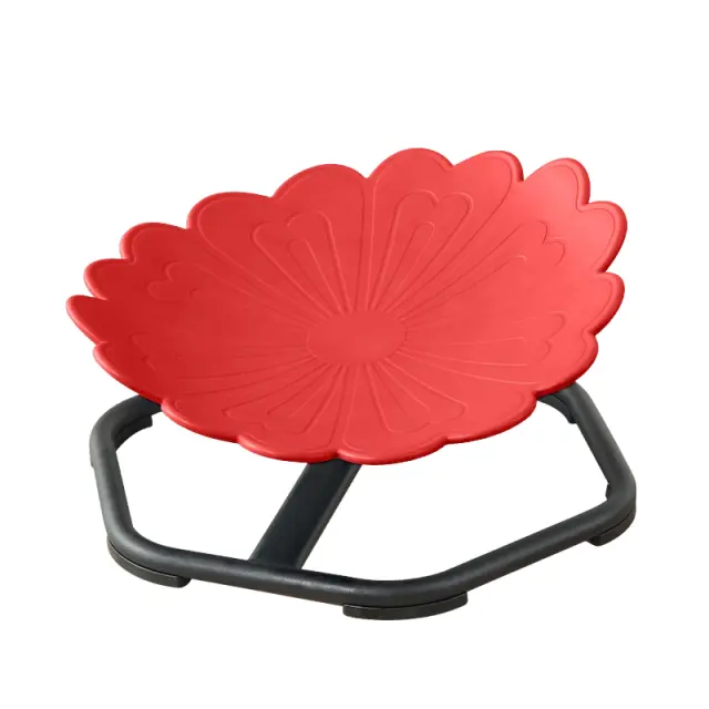 Sunflower Swivel Chair/Red