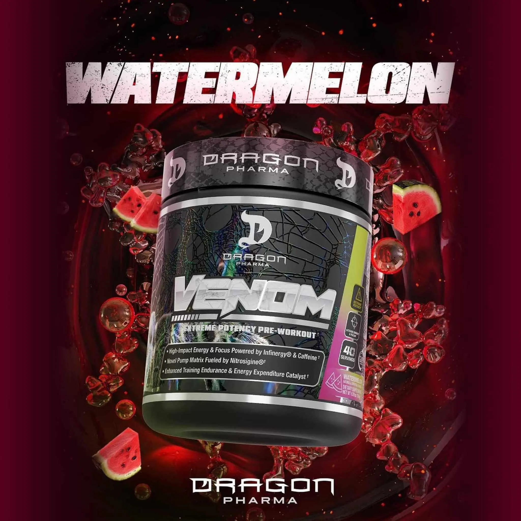 Dragon Pharma VENOM® Pre-Workout Fitness Supplement Dragon Pharma VENOM® Pre-Workout Fitness Supplement