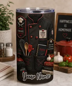 Custom Chef Tumbler - 20oz
