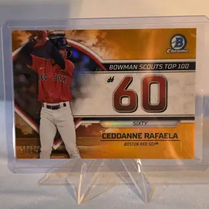 Bowman Scouts Top 100 #60 Ceddonne Rafaela Boston Red Sox Baseball Card