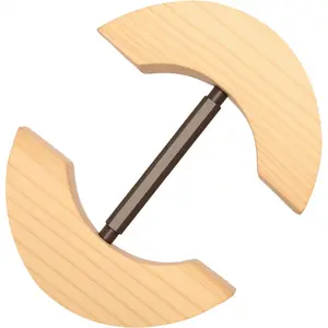 Wooden Hat Stretcher for Men, Adjustable with Metal Tensioner, Easy to Use, Cap Expander for Tight Hats