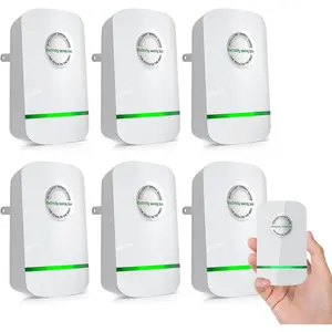 Energy Saving Device, Power Saver Pro X, Professional Plug-in Power Energy Saver, Electricity Saving Box Power Saving Device US Plug 90V-250V 30KW White 6Pack