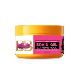 Dorie's Beauty Extreme Hold Braid Gel 8oz -4oz - Pro Styling Wax for Braids,  Locs & Cornrows/ High Shine, No Flaking, Smoothing Pomade.