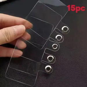 Clear Phone Chain Pad, Durable Phone Chain Pad,15Pcs/set DIY Phone Chain Pad for Phone Case,Mobile Phone Accessories for Women & Men, CellPhone Charm