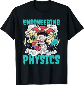 Applied Physics Tech Science Scientist - Engineer Physics T-Shirt - Kadashya Shop 98B0B87TVM5R